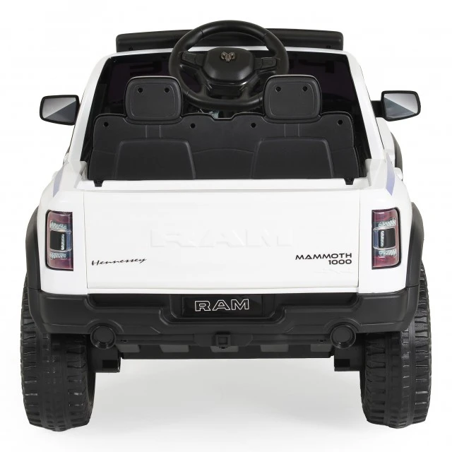 Jeep Ram Mammoth 1000 με μπαταρία, λευκό