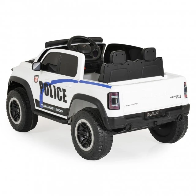 Jeep Ram Mammoth 1000 με μπαταρία, λευκό