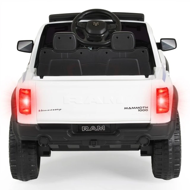 Jeep Ram Mammoth 1000 με μπαταρία, λευκό
