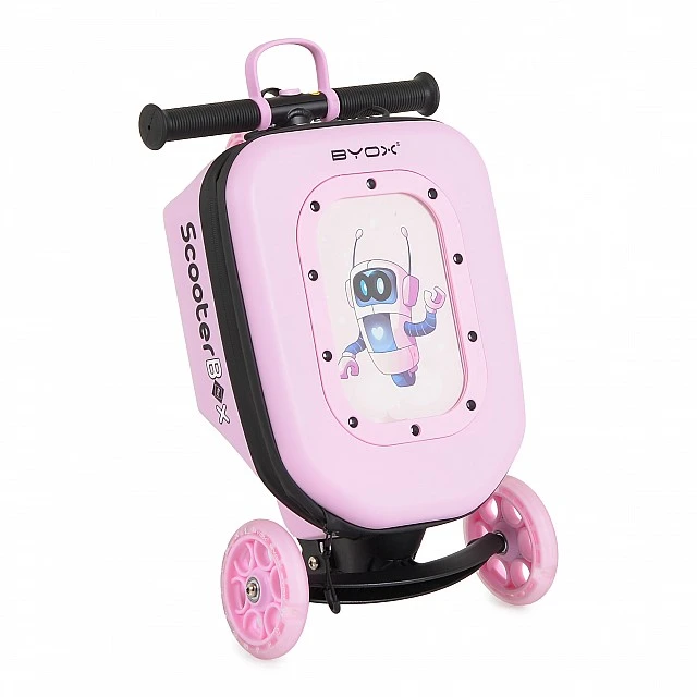 ScooterBox 2σε1 Πατίνι, Ροζ
