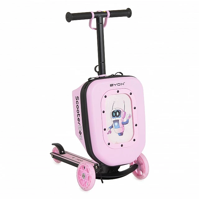 ScooterBox 2σε1 Πατίνι, Ροζ