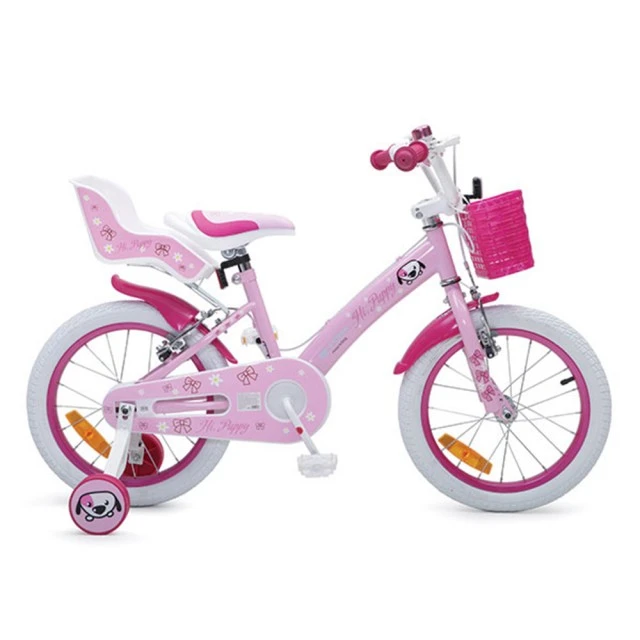 Παιδικό ποδήλατο 16 Puppy pink