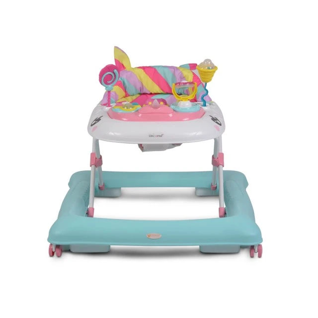 Μονόκερος baby walker ροζ
