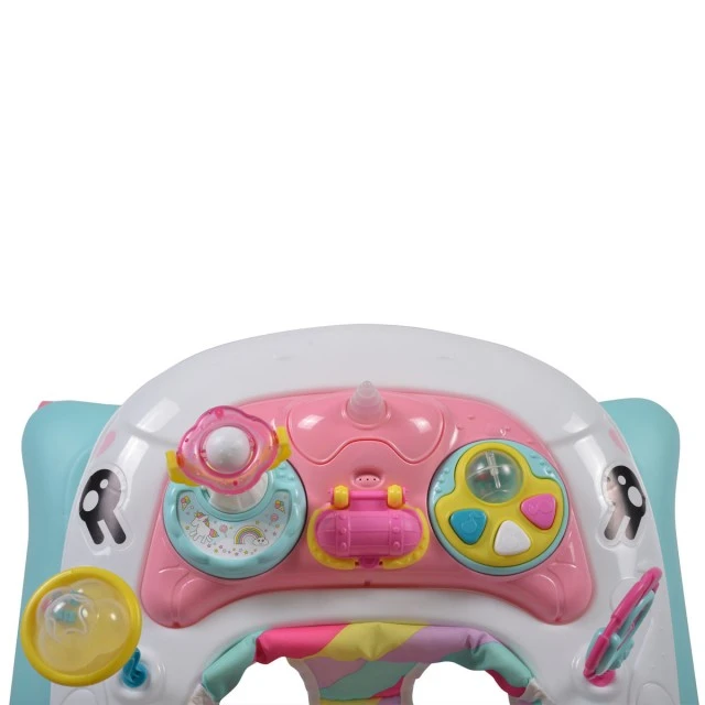 Μονόκερος baby walker ροζ