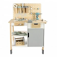 Ξυλουργείο με εργαλεία + ζώνη εργαλείων Ηλικία: 2+