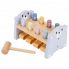 Εκπαιδευτική Αρκούδα με Σφυρί και Αριθμούς Ηλικία: 1+