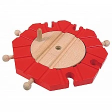 Ξύλινο Αξεσουάρ Σιδηροδρόμου - Σταθμός Σιδηροδρόμων Ηλικία: 3+