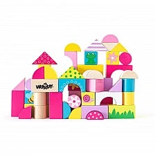 Σετ ξύλινων κατασκευών κήπου, 50 τεμάχια Ηλικία: 1+ Αριθμός τεμαχίων: 50