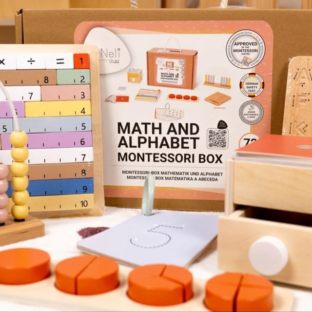 Εκπαιδευτικό Κουτί Montessori 3+ ετών Ηλικία: 3+