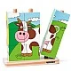 Ξύλινο παζλ για δέσιμο κορδονιών The Farm Age: 2+