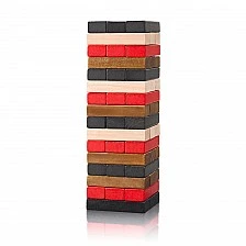 Ξύλινος Πύργος Jenga Ηλικία: 2+ Αριθμός τεμαχίων: 50