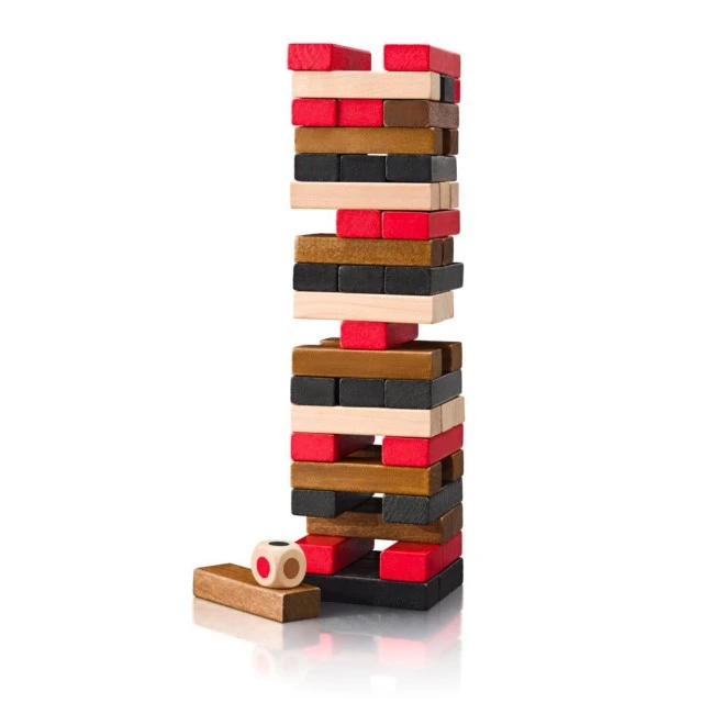 Ξύλινος Πύργος Jenga Ηλικία: 2+ Αριθμός τεμαχίων: 50