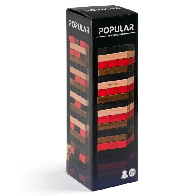 Ξύλινος Πύργος Jenga Ηλικία: 2+ Αριθμός τεμαχίων: 50