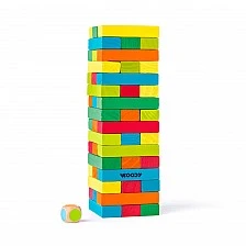 Ξύλινος Πύργος Jenga Ηλικία: 2+ Αριθμός τεμαχίων: 50