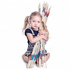 Ξύλινο παιχνίδι Mikado Giant Ηλικία: 3+