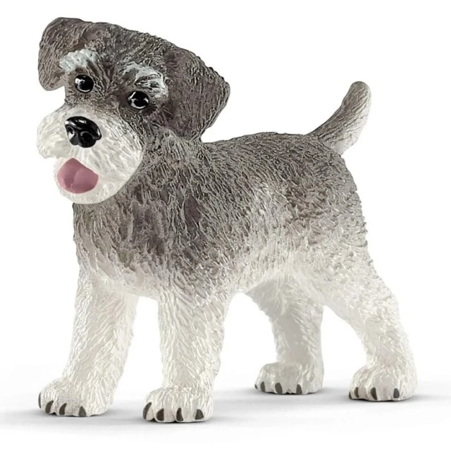 Μινιατούρα Schnauzer Dog Figurine, Schleich Ηλικία: 3+ Μέγεθος: 5x2x3,5 cm