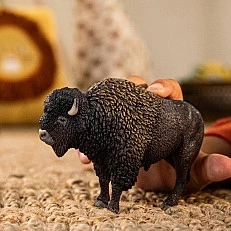 Ειδώλιο Bison, Schleich Ηλικία: 3+ Μέγεθος: 2,3x3,8x8,3 cm