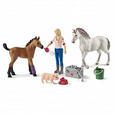 Σετ επισκέψεων κτηνιάτρου, Schleich Ηλικία: 3+