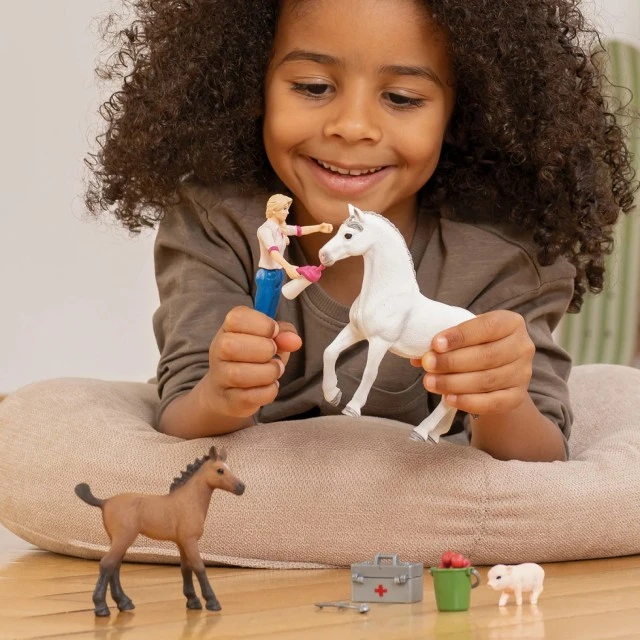 Σετ επισκέψεων κτηνιάτρου, Schleich Ηλικία: 3+