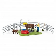 Σετ The Merry Cows Bathing, Schleich Ηλικία: 3+