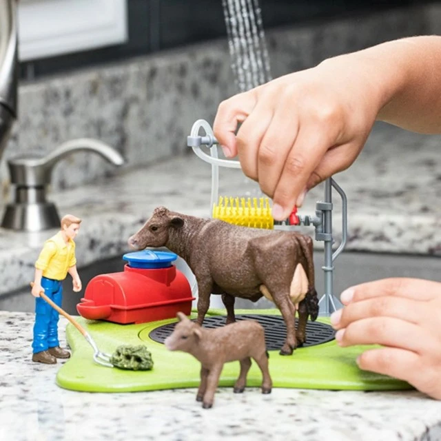 Σετ The Merry Cows Bathing, Schleich Ηλικία: 3+