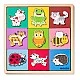 Ξύλινο παζλ με ζώα Ηλικία: 2+