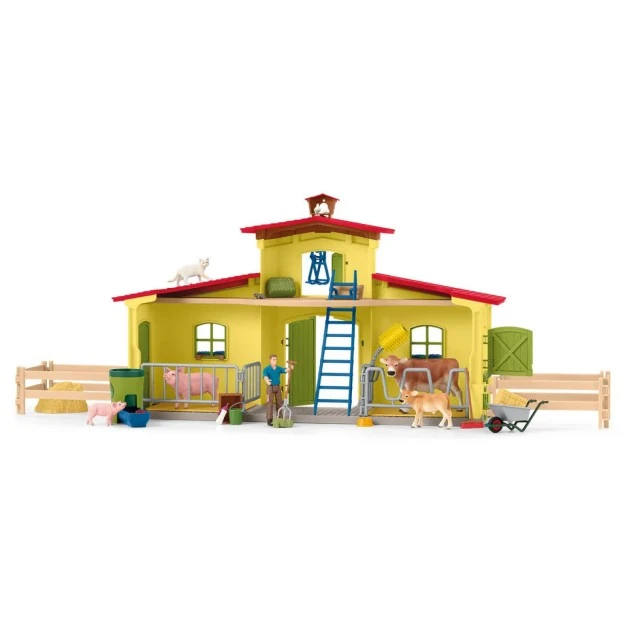 Σετ Big Farm, Schleich Ηλικία: 3+ Αριθμός τεμαχίων: 92