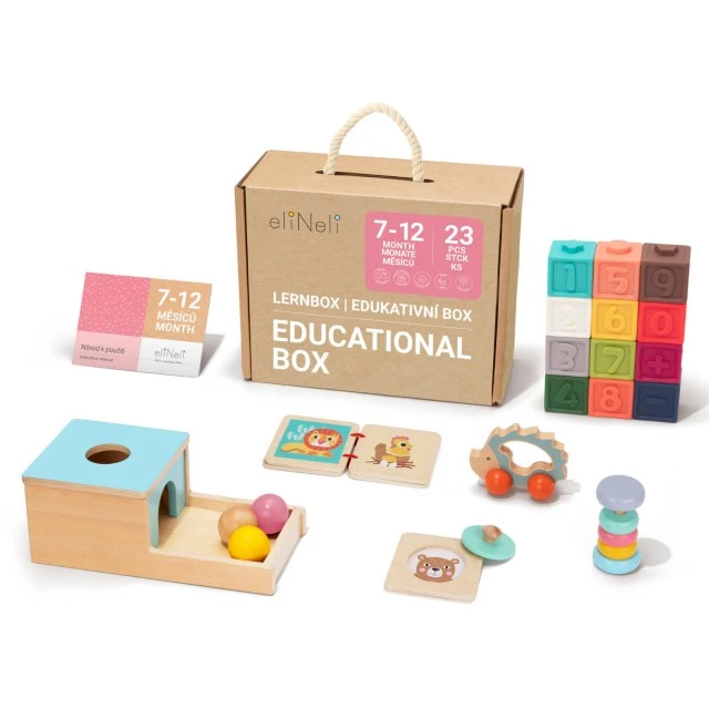 Εκπαιδευτικό κουτί Montessori για μωρά 7-12 μηνών Ηλικία: 6+