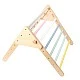 Σετ Τριγώνων Montessori Pickler με Σανίδα Ισορροπίας 2 σε 1 Παστέλ Ηλικία: 1+