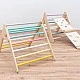 Σετ Τριγώνων Montessori Pickler με Σανίδα Ισορροπίας 2 σε 1 Παστέλ Ηλικία: 1+