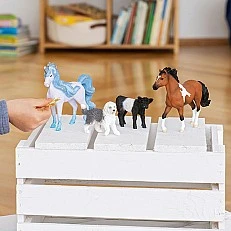 Ειδώλιο μοσχαριού Galloway, Schleich Ηλικία: 3+ Μέγεθος: 8.3x2.5x5.7 εκ.