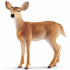 Ειδώλιο ελαφιού με λευκή ουρά, Schleich Ηλικία: 3+ Μέγεθος: 8,5x3,5x8,5εκ.