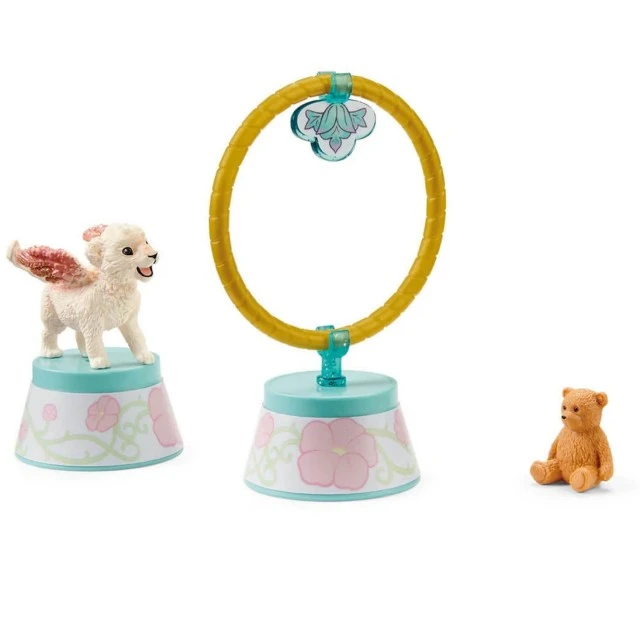 Σετ Εκπαίδευσης για Φτερωτό Λιονταράκι, Schleich Ηλικία: 3+ Αριθμός τεμαχίων: 10 τεμάχια