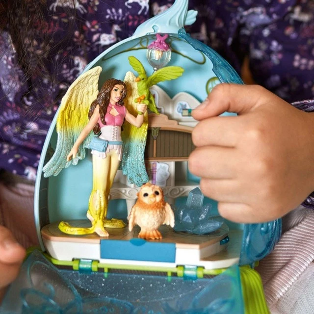 Σετ Μυστικών Λουλουδιών - Βιβλιοθήκη, Schleich Ηλικία: 3+ Αριθμός τεμαχίων: 18 τεμάχια