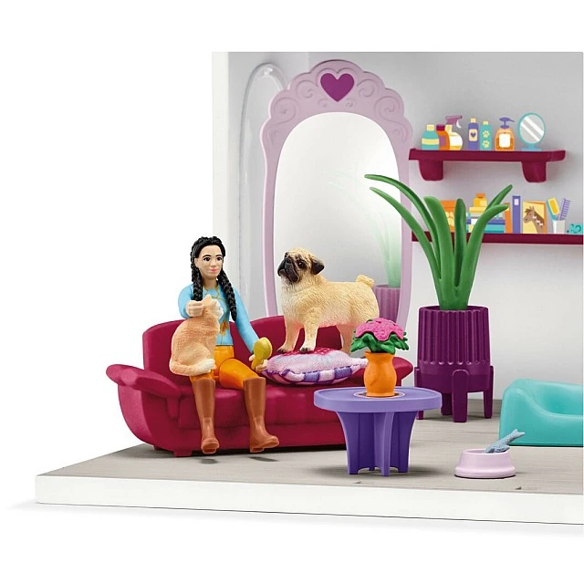 Σετ κομμωτηρίου για κατοικίδια, Schleich Ηλικία: 3+ Αριθμός τεμαχίων: 66