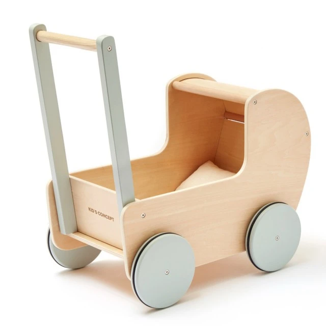 Ξύλινο καρότσι κούκλας Nature Swedish Design Ηλικία: 1+
