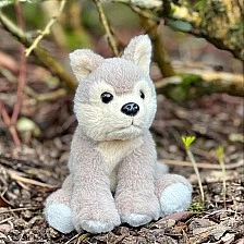 ΛΥΚΟΣ ΑΓΚΑΛΙΑΣ Μάρκα: Charlie Bears Μέγεθος: 13 εκ.