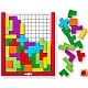 Ξύλινο παιχνίδι, Tetris με ζάρια, 48 κομμάτια Ηλικία: 3+