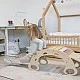 Ξύλινη κούνια Montessori 5 σε 1 με σανίδα 2 σε 1 Ηλικία: 1+