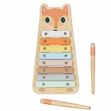 Ξύλινο ξυλόφωνο για παιδιά - Fox Ηλικία: 1+