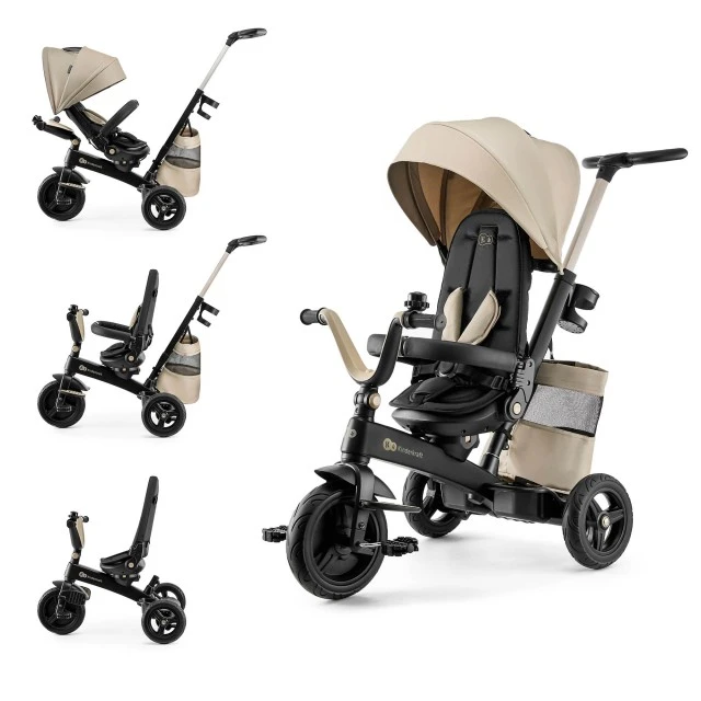 KinderKraft EASYTWIST μπεζ τρίκυκλο KREASY00BEG0000