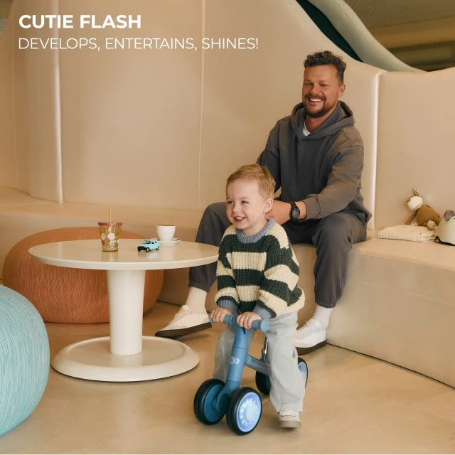 Kinderkraft CUTIE FLASH ride-on PINK