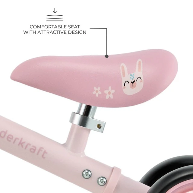 Kinderkraft CUTIE FLASH ride-on PINK