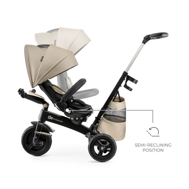 KinderKraft EASYTWIST μπεζ τρίκυκλο KREASY00BEG0000