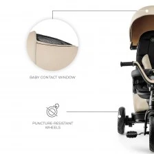 KinderKraft EASYTWIST μπεζ τρίκυκλο KREASY00BEG0000