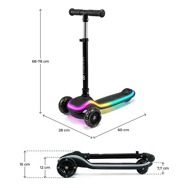 Kinderkraft RAKET πατίνι BLACK