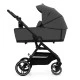 Παιδικό καρότσι Kinderkraft YOXI 3 σε 1 MOONLIGHT ΓΚΡΙ