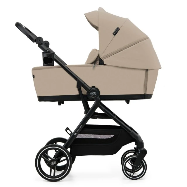 Παιδικό καρότσι Kinderkraft YOXI 3 σε 1, χρώμα άμμου, μπεζ