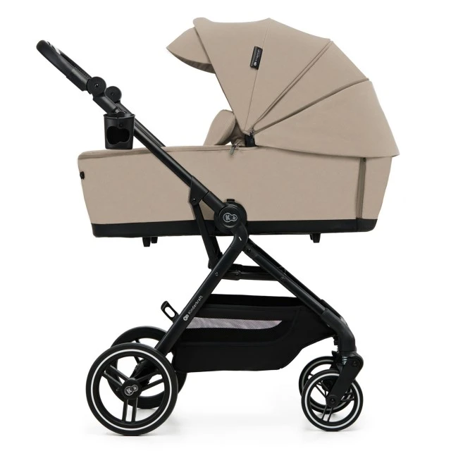 Παιδικό καρότσι Kinderkraft YOXI 3 σε 1, χρώμα άμμου, μπεζ