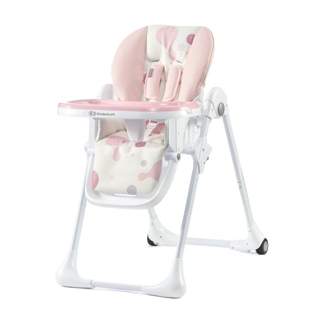 Καρεκλάκι φαγητού KinderKraft YUMMY ροζ KKKYUMMPNK